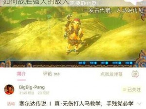 塞尔达传说：人马猎杀攻略图文详解，教你如何战胜强大的敌人