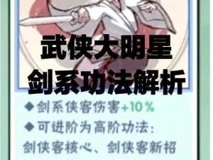 神雕侠侣 2：侠客后天技能提升秘籍