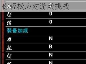 救赎抉择各项加点有何用？全面解析加点攻略，助你轻松应对游戏挑战