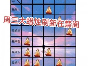 光遇季节蜡烛分布揭秘：探索2025年4月8日季节蜡烛位置分布指南