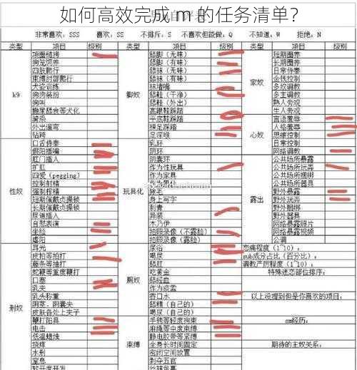 如何高效完成 m 的任务清单？