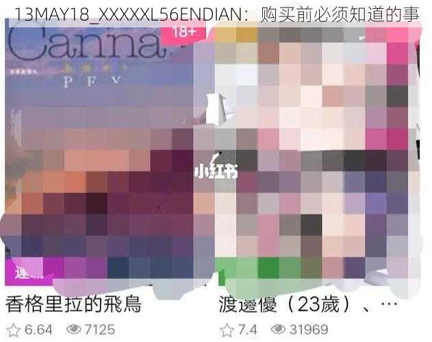 13MAY18_XXXXXL56ENDIAN：购买前必须知道的事