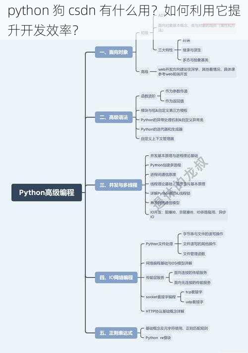 python 狗 csdn 有什么用？如何利用它提升开发效率？