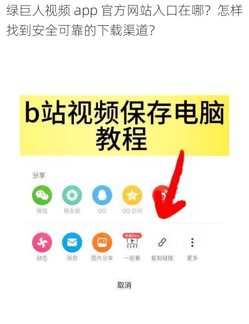 绿巨人视频 app 官方网站入口在哪？怎样找到安全可靠的下载渠道？