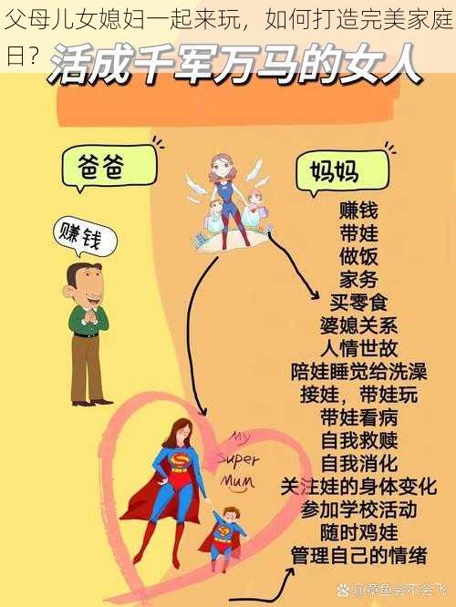 父母儿女媳妇一起来玩，如何打造完美家庭日？