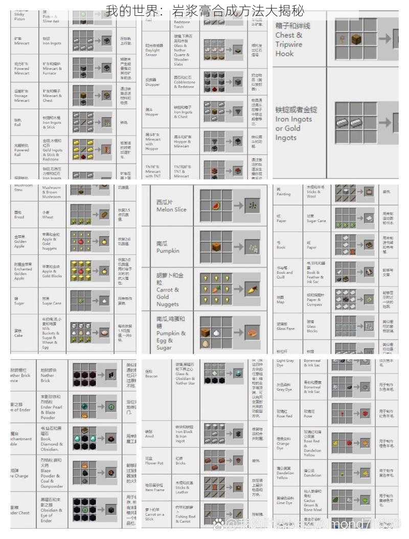 我的世界：岩浆膏合成方法大揭秘