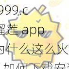 ll999.c 榴莲 app 为什么这么火？如何下载安装？