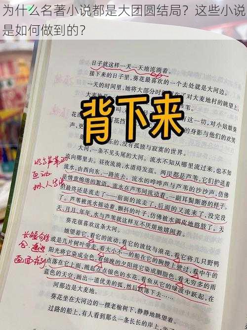 为什么名著小说都是大团圆结局？这些小说是如何做到的？