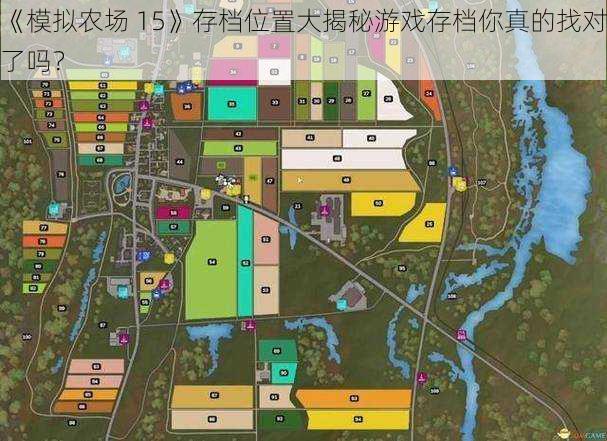 《模拟农场 15》存档位置大揭秘游戏存档你真的找对了吗？