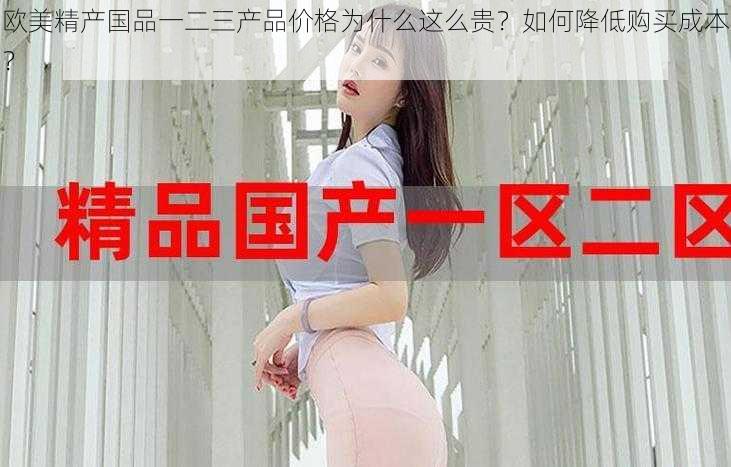 欧美精产国品一二三产品价格为什么这么贵？如何降低购买成本？