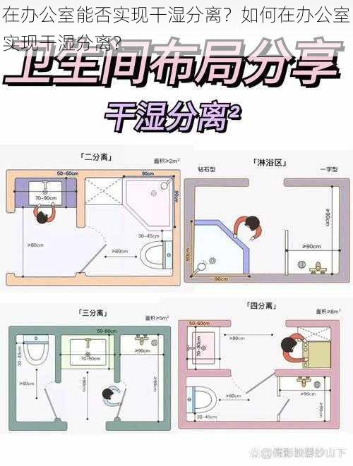 在办公室能否实现干湿分离？如何在办公室实现干湿分离？