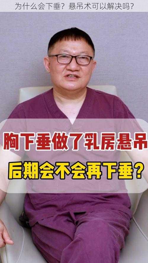 为什么会下垂？悬吊术可以解决吗？