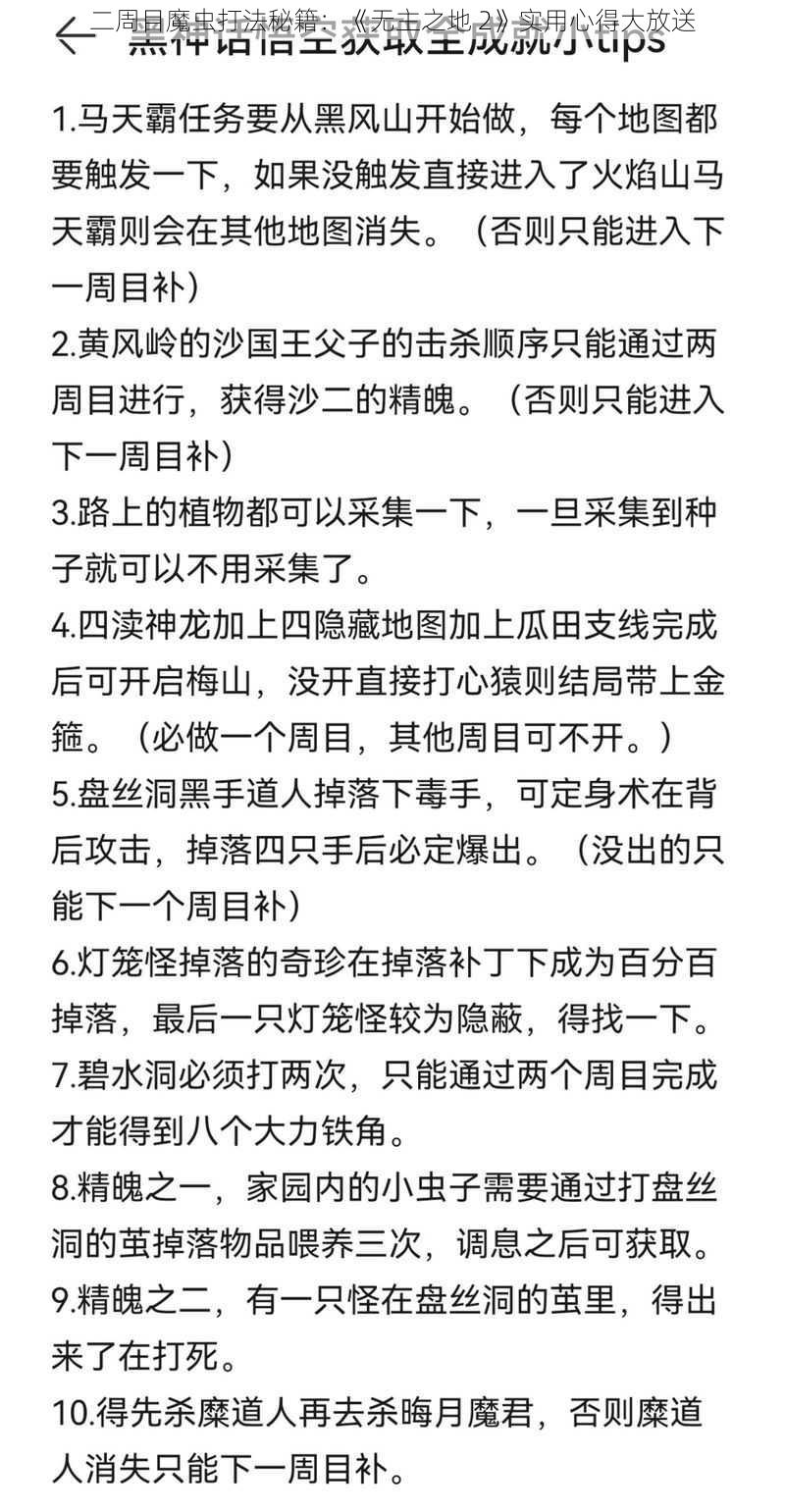 二周目魔虫打法秘籍：《无主之地 2》实用心得大放送