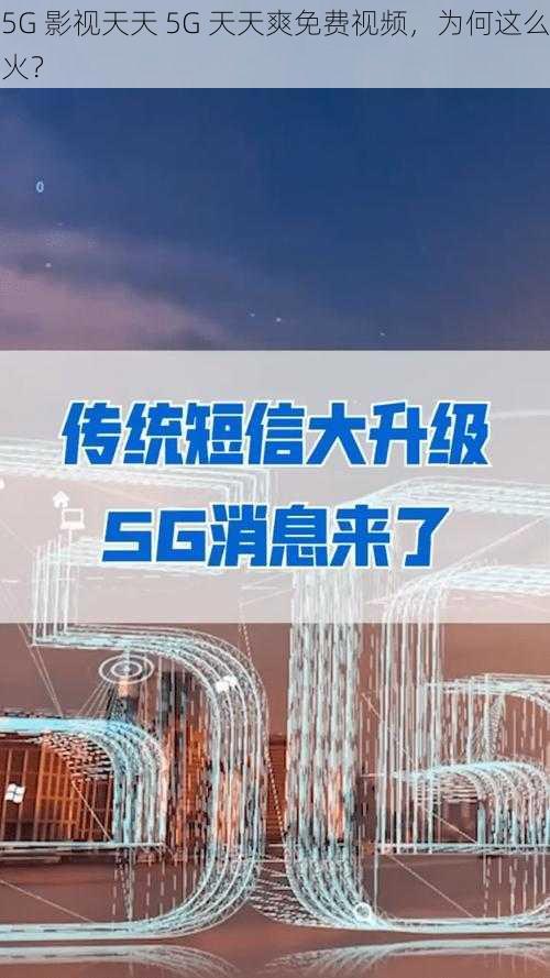 5G 影视天天 5G 天天爽免费视频，为何这么火？