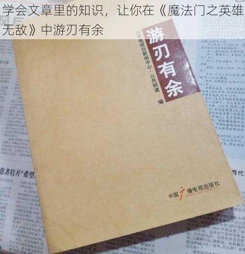 学会文章里的知识，让你在《魔法门之英雄无敌》中游刃有余